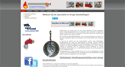 Desktop Screenshot of drogeblusleiding.nl